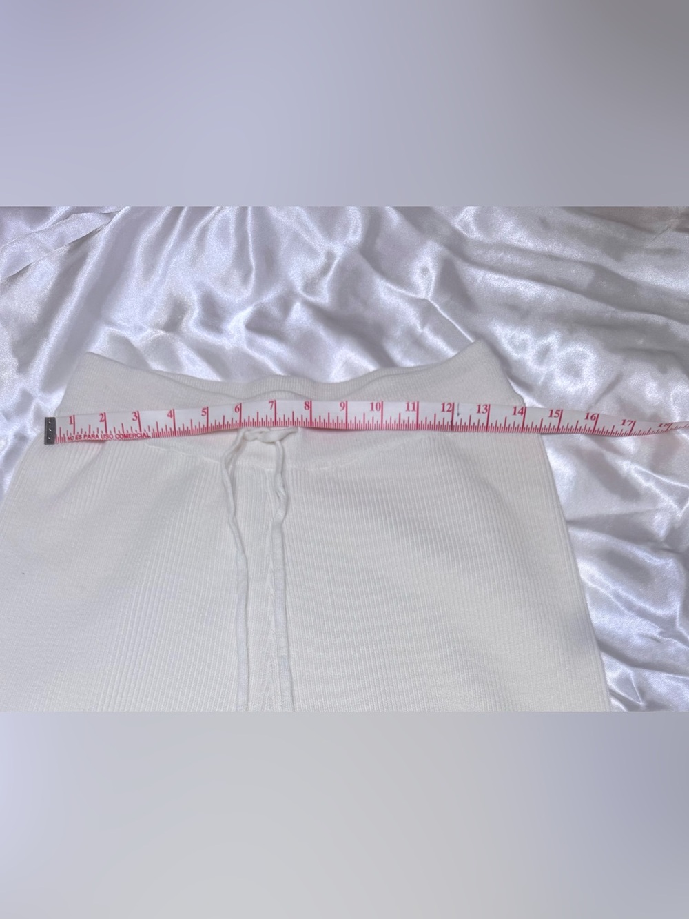 Knit Drawstring High Rise Pants Size Medium Short - Picture 4 of 5